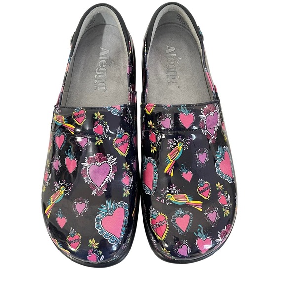 Alegria Women's Keli Frida Patent Leather Nursing Slip On Shoes Women's Size 38 - Picture 2 of 8